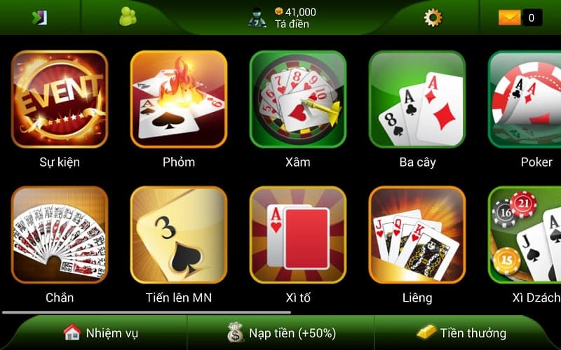 Chia sẻ cách chơi game bài tại S6